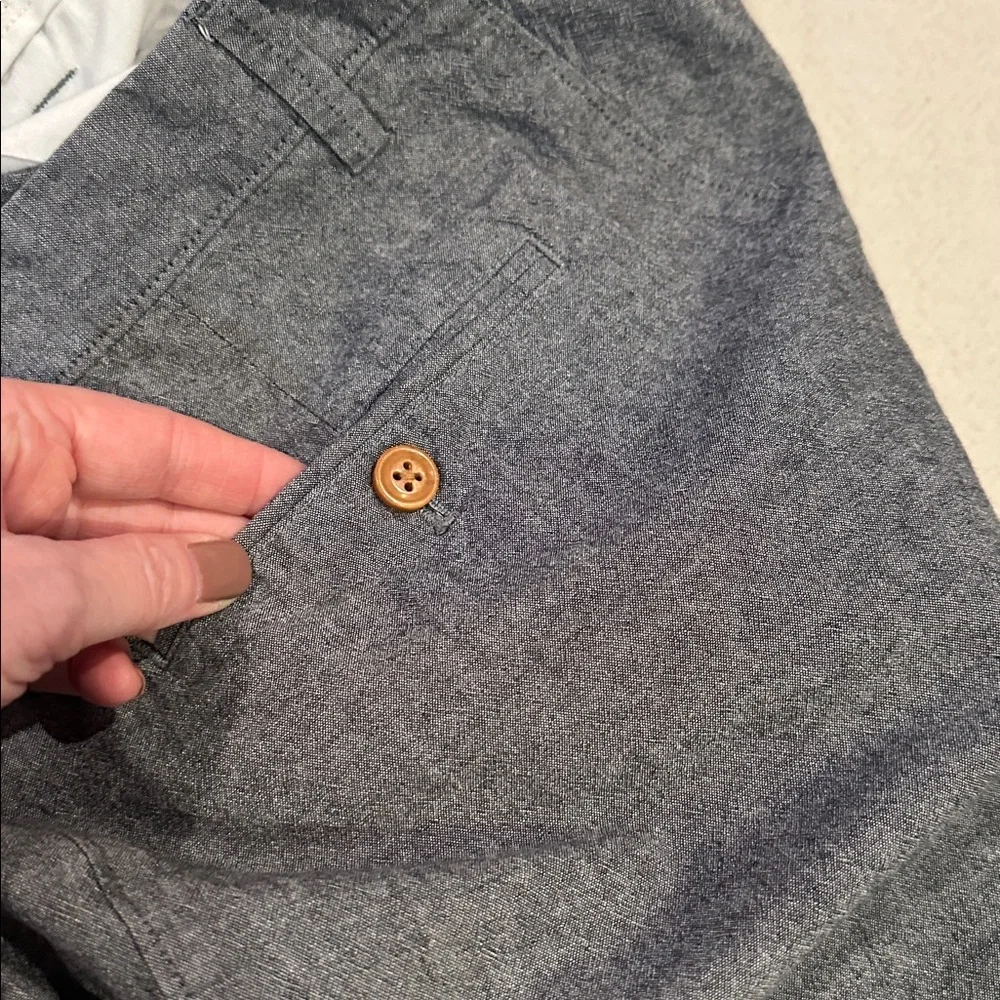 J. Crew Charcoal Flat Front Shorts 30